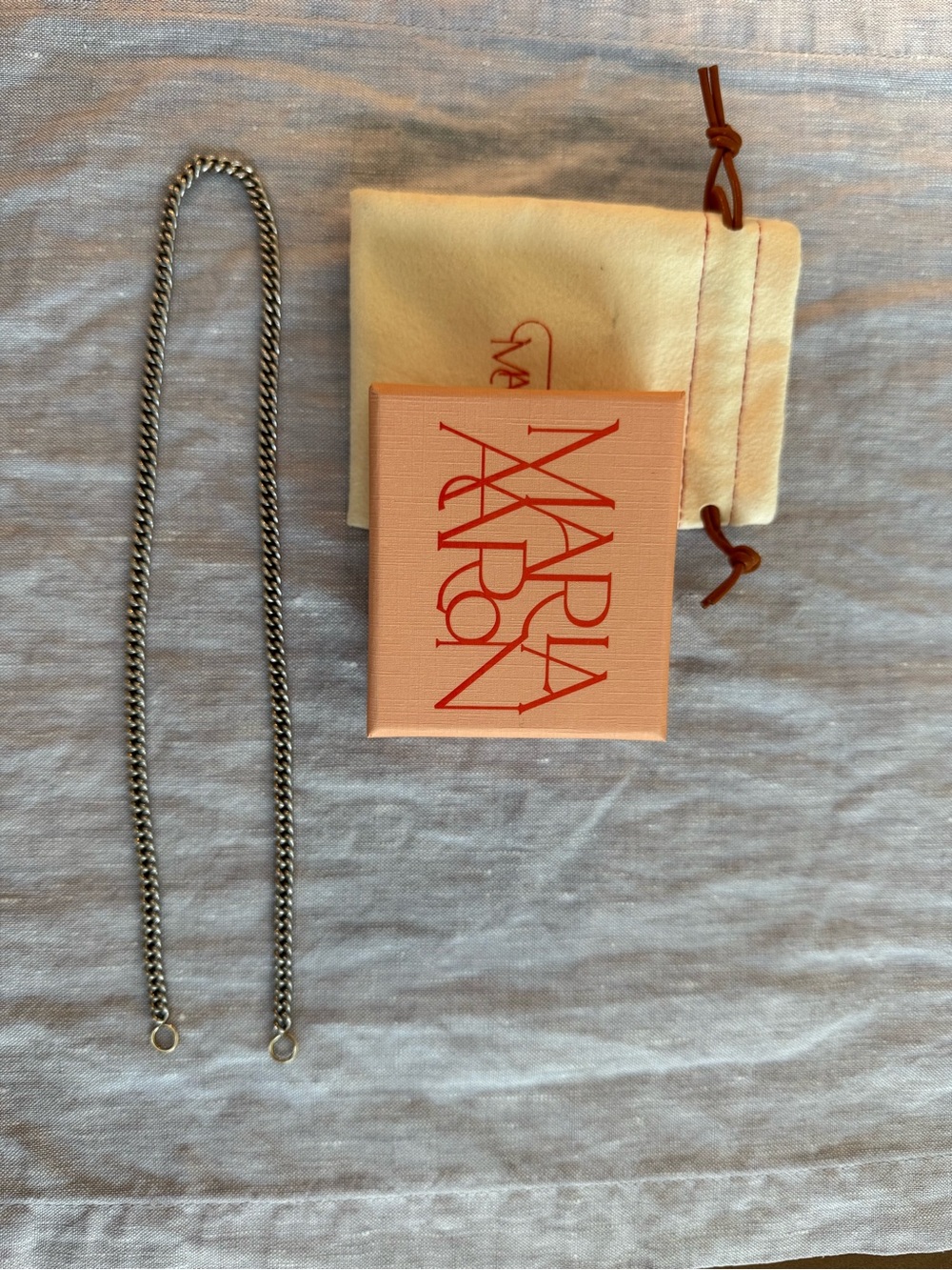 Marla Aaron Heavy Curb Chain - 18” - Picture 3 of 5